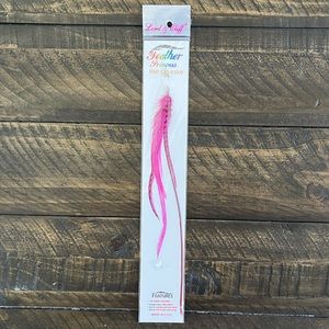 Lord & Cliff Feather Hair Extension Pink